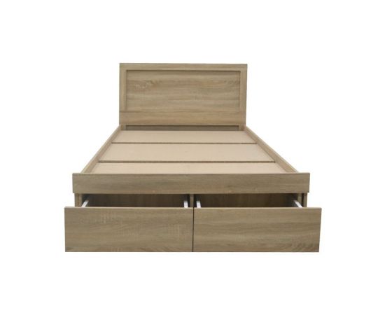 Κρεβάτι Olympus pakoworld με συρτάρι με φυσική απόχρωση 100x200εκ - ΚΡΕΒΑΤΙΑ στο Milonadakis.gr