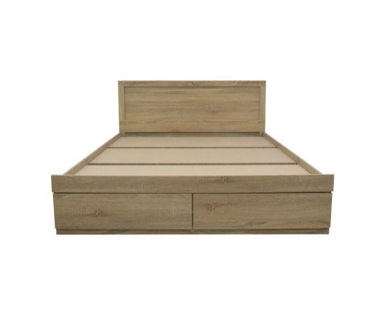 Κρεβάτι Olympus pakoworld με συρτάρι με φυσική απόχρωση 150x200εκ - ΚΡΕΒΑΤΙΑ στο Milonadakis.gr