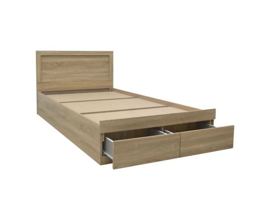 Κρεβάτι Olympus pakoworld με συρτάρι με φυσική απόχρωση 120x200εκ - ΚΡΕΒΑΤΙΑ στο Milonadakis.gr