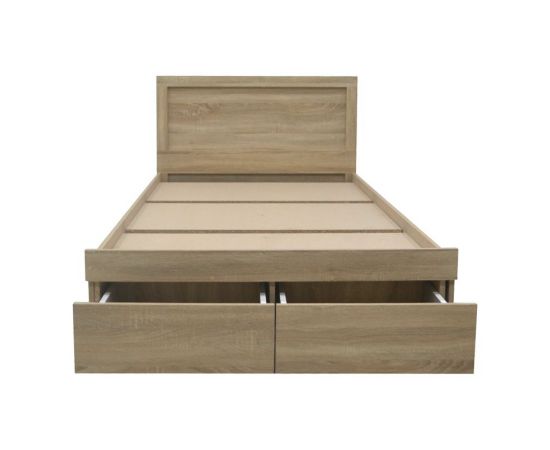 Κρεβάτι Olympus pakoworld με συρτάρι με φυσική απόχρωση 120x200εκ - ΚΡΕΒΑΤΙΑ στο Milonadakis.gr