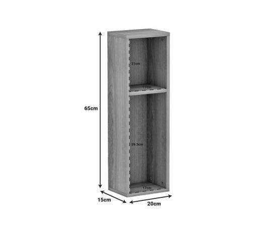 Επιδαπέδια ραφιέρα Racks pakoworld σε sonoma απόχρωση 20x15x65εκ - ΟΡΓΑΝΩΣΗ ΣΠΙΤΙΟΥ στο Milonadakis.gr