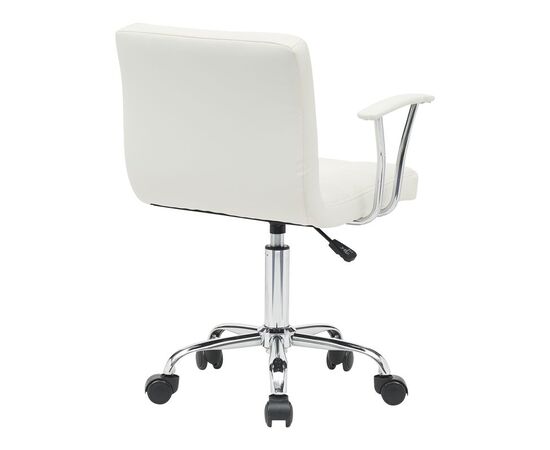 Καρέκλα γραφείου Buleco pakoworld pu σε λευκή απόχρωση 56x46x74-86εκ - ΚΑΡΕΚΛΕΣ ΓΡΑΦΕΙΟΥ στο Milonadakis.gr