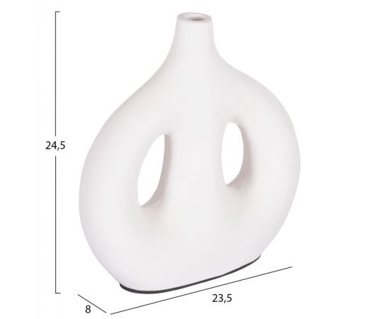 ΔΙΑΚΟΣΜΗΤΙΚΟ ΒΑΖΟ ΣΕΙΡΑ CLAYVON HM4413 ΤΕΡΑΚΟΤΑ ΣΕ ΛΕΥΚΟ 23,5x8x24,5Υεκ. - ΑΝΤΙΚΕΙΜΕΝΑ στο Milonadakis.gr