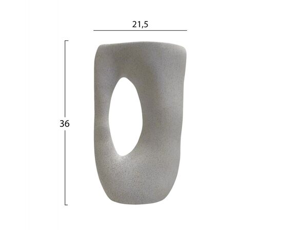 ΕΠΙΤΡΑΠΕΖΙΟ ΚΕΡΑΜΙΚΟ ΔΙΑΚΟΣΜΗΤΙΚΟ GLAΖΕ HM4626.01 ΥΠΟΛΕΥΚΟ ΚΡΥΣΤΑΛΛΙΚΟ 21,5x8,5x36Υεκ - ΑΝΤΙΚΕΙΜΕΝΑ στο Milonadakis.gr