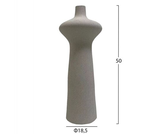 ΕΠΙΤΡΑΠΕΖΙΟ ΚΕΡΑΜΙΚΟ ΔΙΑΚΟΣΜΗΤΙΚΟ GLAΖΕ HM4636.01 ΚΡΥΣΤΑΛΛΙΚΟ ΥΠΟΛΕΥΚΟ Φ18,8x50Υεκ - ΑΝΤΙΚΕΙΜΕΝΑ στο Milonadakis.gr