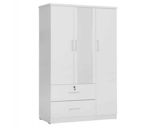 ΝΤΟΥΛΑΠΑ ΜΕ ΚΑΘΡΕΦΤΗ & ΣΥΡΤΑΡΙΑ JARRY HM2485.01 ΛΕΥΚΗ ΜΕΛΑΜΙΝΗ 119x48x183Υεκ - ΝΤΟΥΛΑΠΕΣ στο Milonadakis.gr