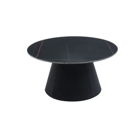 ΤΡΑΠΕΖΙ ΣΑΛΟΝΙΟΥ DUNCAN HM18022.01 ΚΕΡΑΜΙΚΟ TOP-MDF ΒΑΣΗ-ΜΑΥΡΟ Φ80x41Υεκ. - ΤΡΑΠΕΖΑΚΙΑ ΣΑΛΟΝΙΟΥ στο Milonadakis.gr