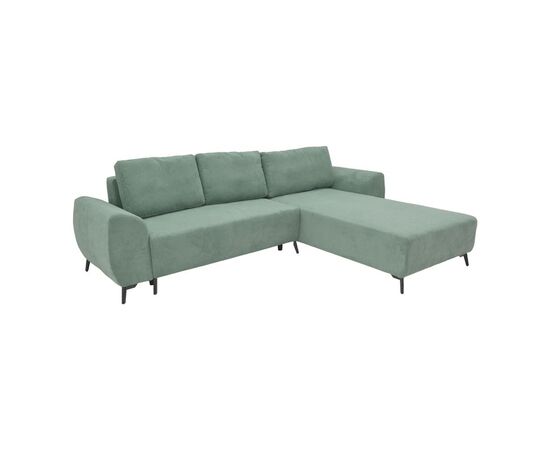 Kαναπές κρεβάτι τριθέσιος αναστρέψιμος Settee pakoworld ύφασμα με αποθηκευτικό χώρο σε μέντα απόχρωση 286x204x93εκ - ΚΑΝΑΠΕΔΕΣ-ΣΑΛΟΝΙΑ στο Milonadakis.gr