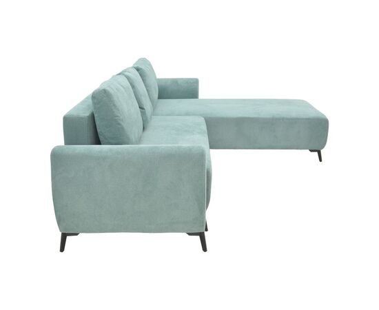 Kαναπές κρεβάτι τριθέσιος αναστρέψιμος Settee pakoworld ύφασμα με αποθηκευτικό χώρο σε μέντα απόχρωση 286x204x93εκ - ΚΑΝΑΠΕΔΕΣ-ΣΑΛΟΝΙΑ στο Milonadakis.gr