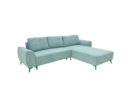 Kαναπές κρεβάτι τριθέσιος αναστρέψιμος Settee pakoworld ύφασμα με αποθηκευτικό χώρο σε μέντα απόχρωση 286x204x93εκ - ΚΑΝΑΠΕΔΕΣ-ΣΑΛΟΝΙΑ στο Milonadakis.gr