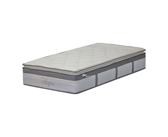 Στρώμα Utopia pakoworld pocket spring με ανώστρωμα 30-32cm 100x200εκ - ΣΤΡΩΜΑΤΑ ΥΠΝΟΥ & ΣΟΜΙΕΔΕΣ στο Milonadakis.gr