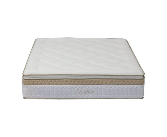 Στρώμα Utopia pakoworld pocket spring με aloe vera και ανώστρωμα 30-32cm 150x200εκ - ΣΤΡΩΜΑΤΑ ΥΠΝΟΥ & ΣΟΜΙΕΔΕΣ στο Milonadakis.gr