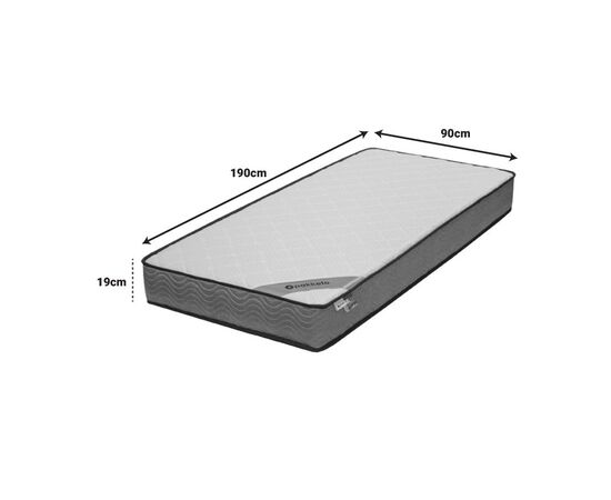 Στρώμα Frezio pakoworld pocket spring roll pack διπλής όψης 18-19cm 90x190εκ - ΣΤΡΩΜΑΤΑ ΥΠΝΟΥ & ΣΟΜΙΕΔΕΣ στο Milonadakis.gr