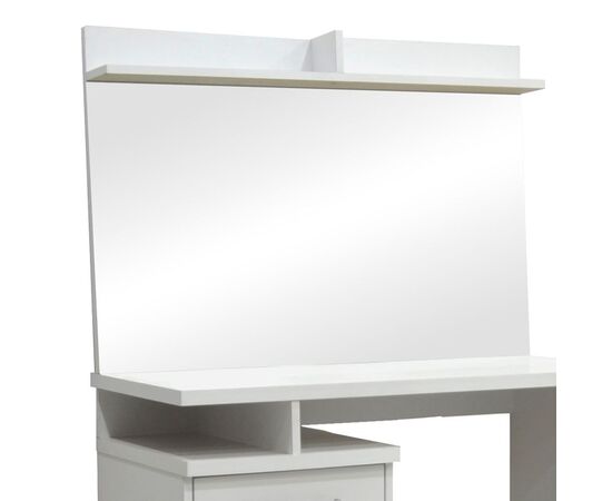 Κονσόλα Olympus pakoworld με καθρέπτη και σκαμπό λευκό 90.5x39.5x75εκ - ΣΥΡΤΑΡΙΕΡΕΣ - ΤΟΥΑΛΕΤΕΣ στο Milonadakis.gr