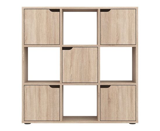 Βιβλιοθήκη Bookel pakoworld σε sonoma απόχρωση 88.5x27.5x89.3εκ - ΒΙΒΛΙΟΘΗΚΕΣ στο Milonadakis.gr