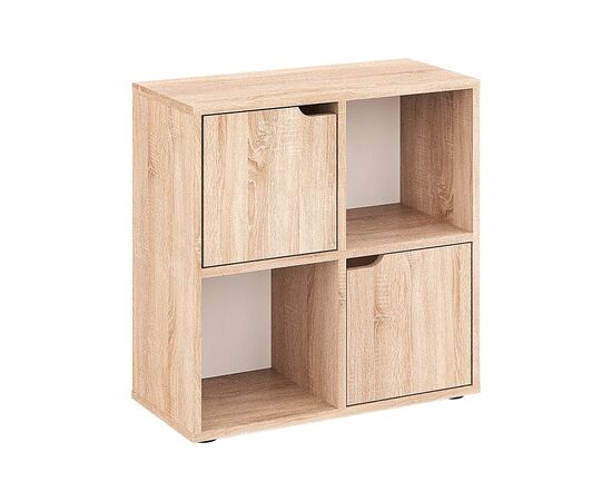 Βιβλιοθήκη Bookel pakoworld σε sonoma απόχρωση 59.6x27.5x60.4εκ - ΒΙΒΛΙΟΘΗΚΕΣ στο Milonadakis.gr