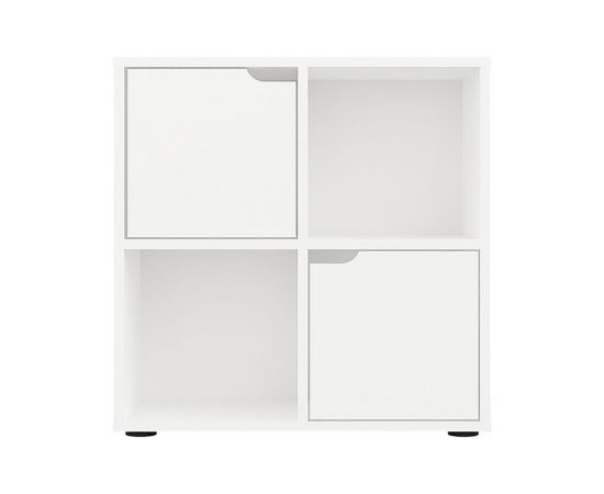 Βιβλιοθήκη Bookel pakoworld σε λευκή απόχρωση 59.6x27.5x60.4εκ - ΒΙΒΛΙΟΘΗΚΕΣ στο Milonadakis.gr