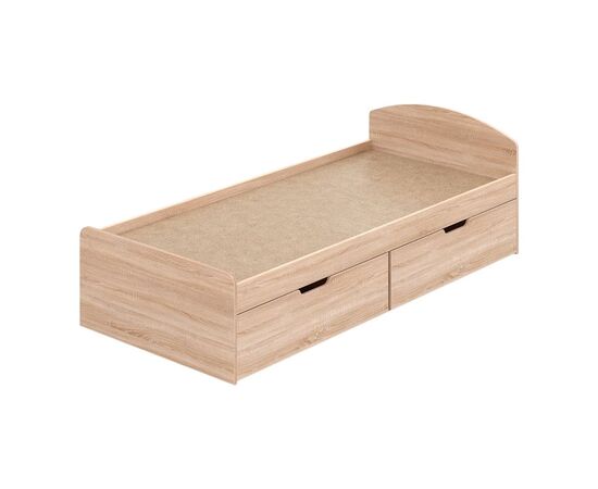 Κρεβάτι Regan pakoworld με συρτάρια σε oak απόχρωση 90x200εκ - ΚΡΕΒΑΤΙΑ στο Milonadakis.gr