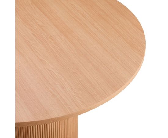 Τραπέζι Mesa pakoword MDF σε Oak απόχρωση Φ120x75εκ - ΤΡΑΠΕΖΙΑ ΚΟΥΖΙΝΑΣ στο Milonadakis.gr