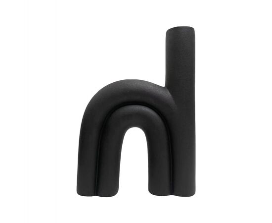 ΕΠΙΤΡΑΠΕΖΙΟ ΚΕΡΑΜΙΚΟ ΔΙΑΚΟΣΜΗΤΙΚΟ ARCON HM4638.02 ΜΑΥΡΟ ΜΑΤ 25x6x35Υεκ - ΑΝΤΙΚΕΙΜΕΝΑ στο Milonadakis.gr
