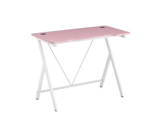 ΓΡΑΦΕΙΟ 100X50X75εκ.ΡΟΖ MDF/ΛΕΥΚΟ ΜΕΤΑΛΛΙΚΟ - ΓΡΑΦΕΙΑ στο Milonadakis.gr