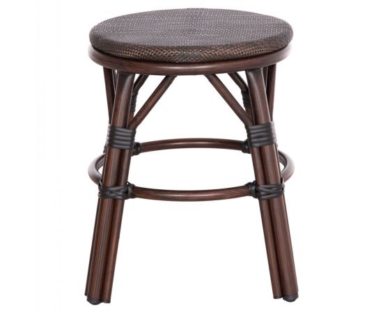 ΣΚΑΜΠΟ ΑΛΟΥΜΙΝΙΟΥ CHINO HM6285.01 BAMBOO LOOK ΚΑΦΕ-TEXTILENE ΚΑΦΕ Φ36x46Υεκ. - ΣΚΑΜΠΩ στο Milonadakis.gr