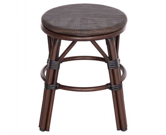 ΣΚΑΜΠΟ ΑΛΟΥΜΙΝΙΟΥ CHINO HM6285.01 BAMBOO LOOK ΚΑΦΕ-TEXTILENE ΚΑΦΕ Φ36x46Υεκ. - ΣΚΑΜΠΩ στο Milonadakis.gr