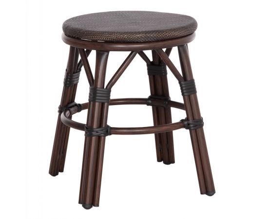 ΣΚΑΜΠΟ ΑΛΟΥΜΙΝΙΟΥ CHINO HM6285.01 BAMBOO LOOK ΚΑΦΕ-TEXTILENE ΚΑΦΕ Φ36x46Υεκ. - ΣΚΑΜΠΩ στο Milonadakis.gr