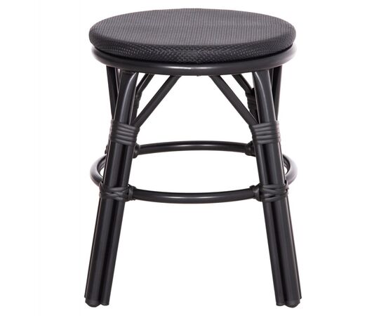 ΣΚΑΜΠΟ ΑΛΟΥΜΙΝΙΟΥ CHINO HM6285.02 BAMBOO LOOK & TEXTILENE ΣΕ ΜΑΥΡΟ Φ36x46Υεκ. - ΣΚΑΜΠΩ στο Milonadakis.gr