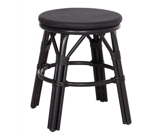 ΣΚΑΜΠΟ ΑΛΟΥΜΙΝΙΟΥ CHINO HM6285.02 BAMBOO LOOK & TEXTILENE ΣΕ ΜΑΥΡΟ Φ36x46Υεκ. - ΣΚΑΜΠΩ στο Milonadakis.gr