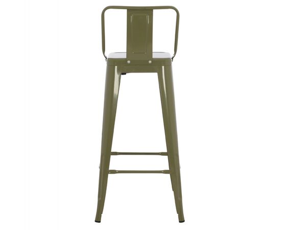 ΣΚΑΜΠΟ BAR ME ΠΛΑΤΗ ΜΕΤΑΛΛΙΚΟ MELITA-PRO HM8643.43 DARK OLIVE GREEN 42x42x100Υεκ. - ΣΚΑΜΠΟ ΜΠΑΡ στο Milonadakis.gr