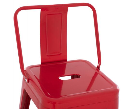 ΣΚΑΜΠΟ BAR ME ΠΛΑΤΗ ΜΕΤΑΛΛΙΚΟ MELITA-PRO HM8643.44 ΚΟΚΚΙΝΟ 42x42x100Υεκ. - ΣΚΑΜΠΟ ΜΠΑΡ στο Milonadakis.gr