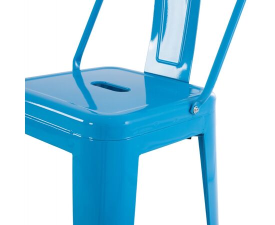 ΣΚΑΜΠΟ BAR-PRO ME ΠΛΑΤΗ ΜΕΤΑΛΛΙΚΟ MELITA HM8643.48 ΜΠΛΕ 42x42x100Υεκ. - ΣΚΑΜΠΟ ΜΠΑΡ στο Milonadakis.gr