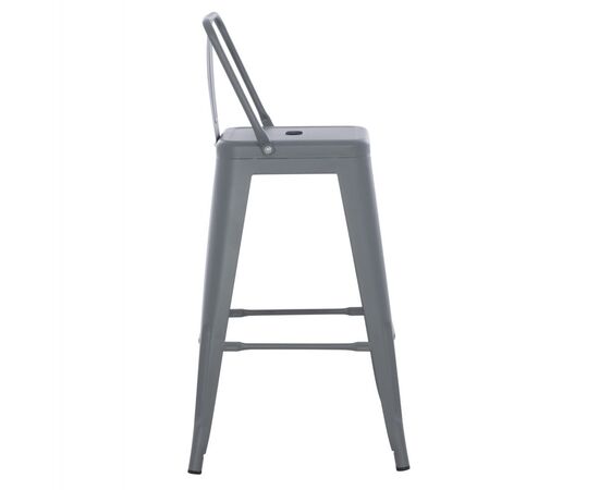 ΣΚΑΜΠΟ ΜΠΑΡ ΜΕΣΑΙΟΥ ΥΨΟΥΣ ΜΕΤΑΛΛΙΚΟ MELITA-PRO HM8574.50 ΓΚΡΙ 43x43x88Υεκ. - ΣΚΑΜΠΟ ΜΠΑΡ στο Milonadakis.gr