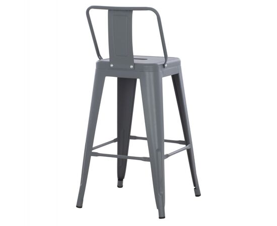 ΣΚΑΜΠΟ ΜΠΑΡ ΜΕΣΑΙΟΥ ΥΨΟΥΣ ΜΕΤΑΛΛΙΚΟ MELITA-PRO HM8574.50 ΓΚΡΙ 43x43x88Υεκ. - ΣΚΑΜΠΟ ΜΠΑΡ στο Milonadakis.gr