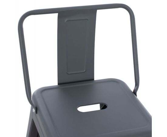 ΣΚΑΜΠΟ ΜΠΑΡ ΜΕΣΑΙΟΥ ΥΨΟΥΣ ΜΕΤΑΛΛΙΚΟ MELITA-PRO HM8574.50 ΓΚΡΙ 43x43x88Υεκ. - ΣΚΑΜΠΟ ΜΠΑΡ στο Milonadakis.gr