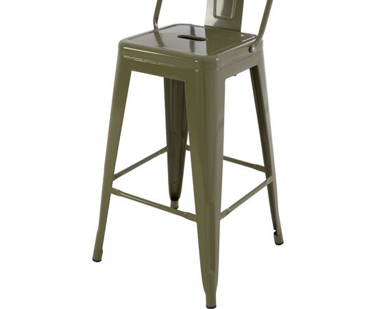ΣΚΑΜΠΟ ΜΠΑΡ ΜΕΣΑΙΟΥ ΥΨΟΥΣ ΜΕΤΑΛΛΙΚΟ MELITA-PRO HM8574.43 DARK OLIVE GREEN 43x43x88Υεκ. - ΣΚΑΜΠΟ ΜΠΑΡ στο Milonadakis.gr
