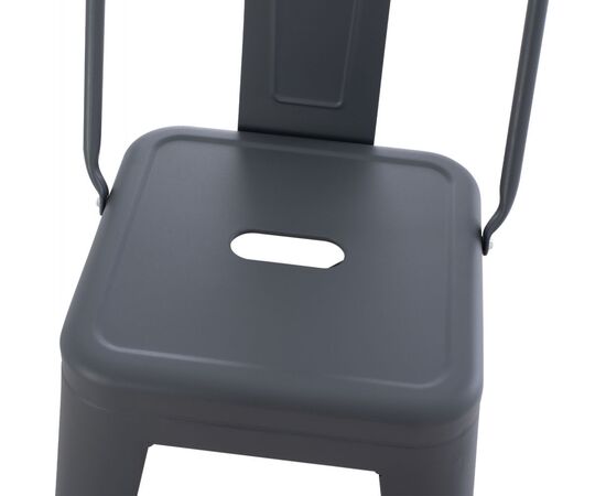 ΣΚΑΜΠΟ ΜΠΑΡ ΜΕΣΑΙΟΥ ΥΨΟΥΣ ΜΕΤΑΛΛΙΚΟ MELITA-PRO HM8574.50 ΓΚΡΙ 43x43x88Υεκ. - ΣΚΑΜΠΟ ΜΠΑΡ στο Milonadakis.gr