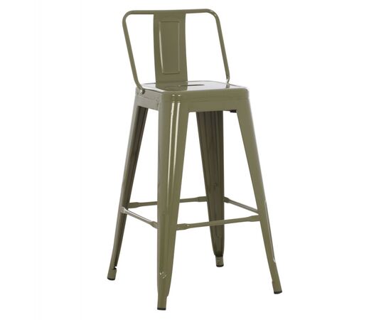 ΣΚΑΜΠΟ ΜΠΑΡ ΜΕΣΑΙΟΥ ΥΨΟΥΣ ΜΕΤΑΛΛΙΚΟ MELITA-PRO HM8574.43 DARK OLIVE GREEN 43x43x88Υεκ. - ΣΚΑΜΠΟ ΜΠΑΡ στο Milonadakis.gr