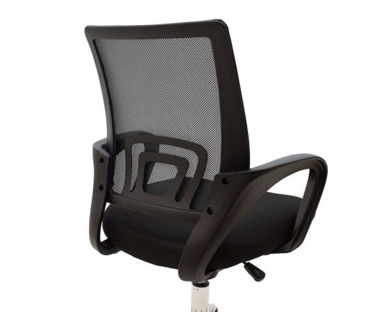 Καρέκλα γραφείου Berto II pakoworld recline με ύφασμα mesh σε μαύρη απόχρωση 60x48x85-95εκ - ΚΑΡΕΚΛΕΣ ΓΡΑΦΕΙΟΥ στο Milonadakis.gr