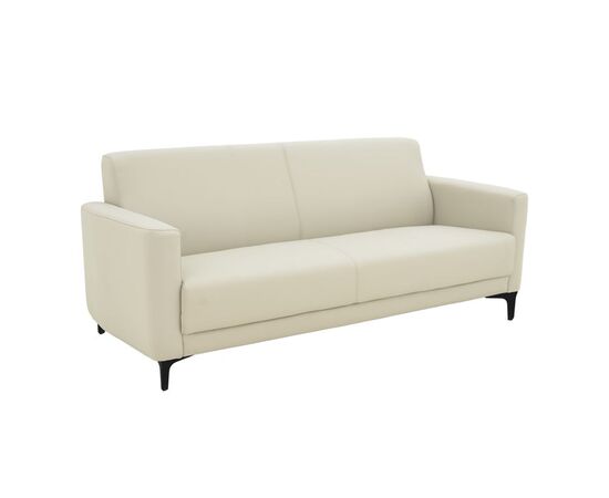 Καναπές τριθέσιος Sidica pakoworld PU σε μπεζ απόχρωση 185x82x81εκ - ΚΑΝΑΠΕΔΕΣ-ΣΑΛΟΝΙΑ στο Milonadakis.gr