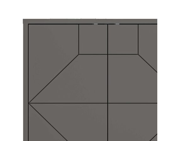 Μπουφές Dune pakoworld σε ανθρακί απόχρωση 181x35x77.4εκ - ΜΠΟΥΦΕΔΕΣ-ΚΟΝΣΟΛΕΣ στο Milonadakis.gr