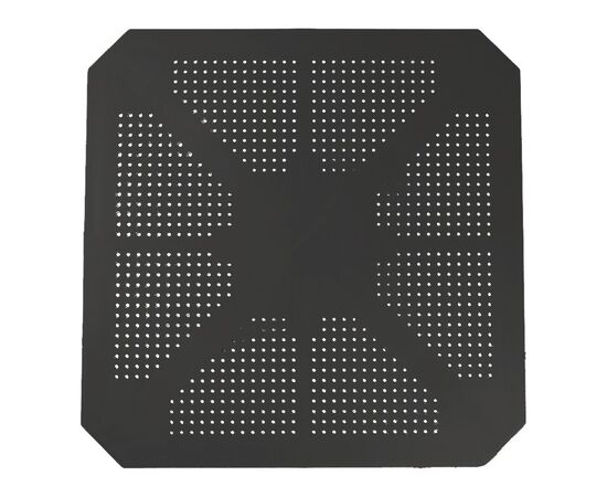 Τραπέζι Icon  pakoworld PP σε ανθρακί απόχρωση 80x80x74.5εκ - ΤΡΑΠΕΖΙΑ ΕΞ. ΧΩΡΟΥ στο Milonadakis.gr