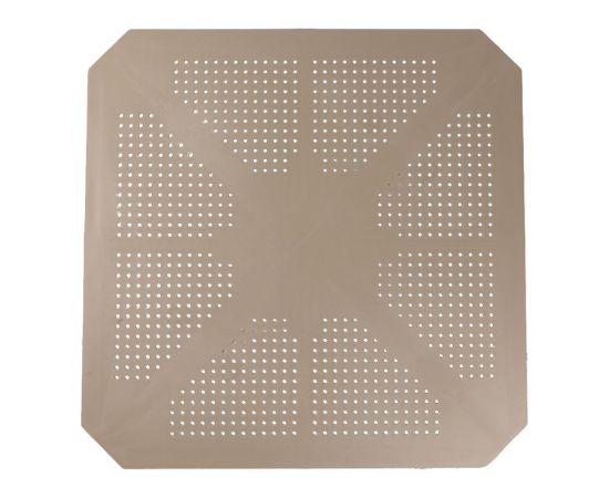 Τραπέζι Icon  pakoworld PP σε απόχρωσςη cappucino 80x80x74.5εκ - ΤΡΑΠΕΖΙΑ ΕΞ. ΧΩΡΟΥ στο Milonadakis.gr
