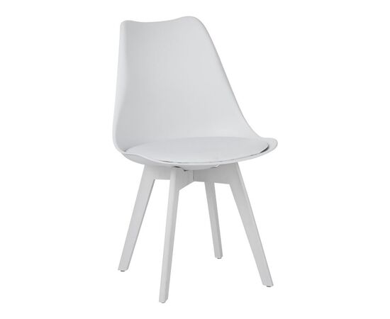 Καρέκλα Gaston I pakoworld PP-PU σε λευκή απόχρωση 53.5x48.5x81,5εκ - ΚΑΡΕΚΛΕΣ - ΠΟΛΥΘΡΟΝΕΣ ΕΣ. στο Milonadakis.gr