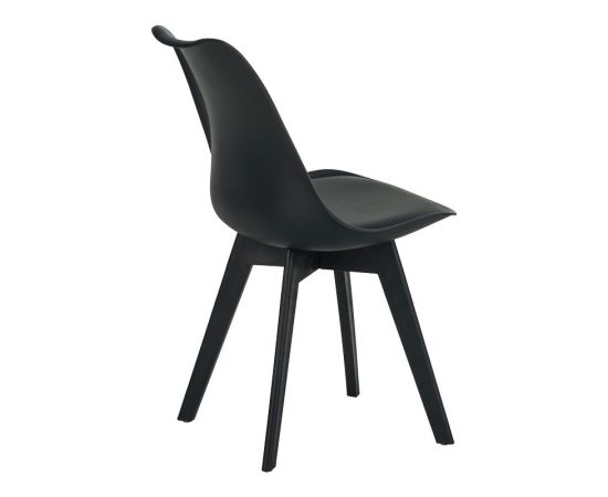 Καρέκλα Gaston I pakoworld PP-PU σε μαύρη απόχρωση 53.5x48.5x81,5εκ - ΚΑΡΕΚΛΕΣ - ΠΟΛΥΘΡΟΝΕΣ ΕΣ. στο Milonadakis.gr