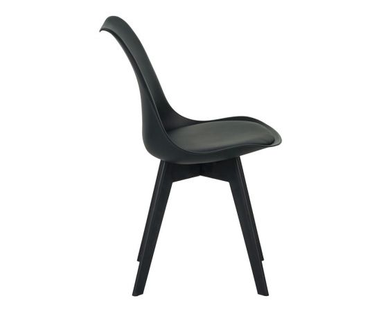 Καρέκλα Gaston I pakoworld PP-PU σε μαύρη απόχρωση 53.5x48.5x81,5εκ - ΚΑΡΕΚΛΕΣ - ΠΟΛΥΘΡΟΝΕΣ ΕΣ. στο Milonadakis.gr