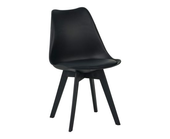 Καρέκλα Gaston I pakoworld PP-PU σε μαύρη απόχρωση 53.5x48.5x81,5εκ - ΚΑΡΕΚΛΕΣ - ΠΟΛΥΘΡΟΝΕΣ ΕΣ. στο Milonadakis.gr
