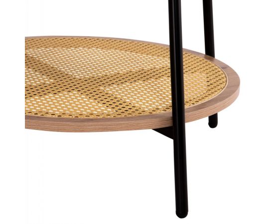 ΣΕΤ 2ΤΜΧ ΤΡΑΠΕΖΙΑ ΣΑΛΟΝΙΟΥ SEWELL HM21087 MDF-ΜΕΤΑΛΛΟ-ΣΥΝΘΕΤΙΚΟ RATTAN Φ80εκ & Φ45εκ - ΤΡΑΠΕΖΑΚΙΑ ΣΑΛΟΝΙΟΥ στο Milonadakis.gr