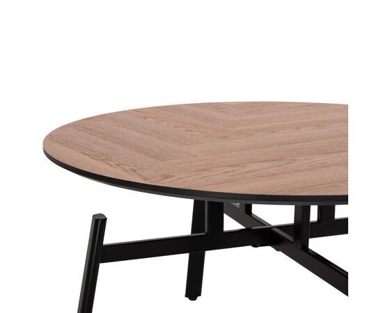 ΣΕΤ 2ΤΜΧ ΤΡΑΠΕΖΙΑ ΣΑΛΟΝΙΟΥ NORTON HM21088 MDF-ΜΕΤΑΛΛΟ Φ80εκ & Φ45εκ - ΤΡΑΠΕΖΑΚΙΑ ΣΑΛΟΝΙΟΥ στο Milonadakis.gr